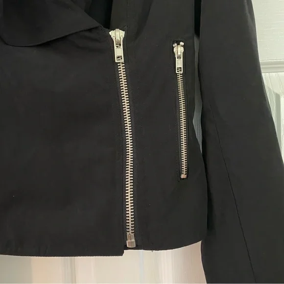 BB Dakota Faux Suede Black Asymmetrical
Jacket Medium Front Zip Up Moto - Picture 5 of 13